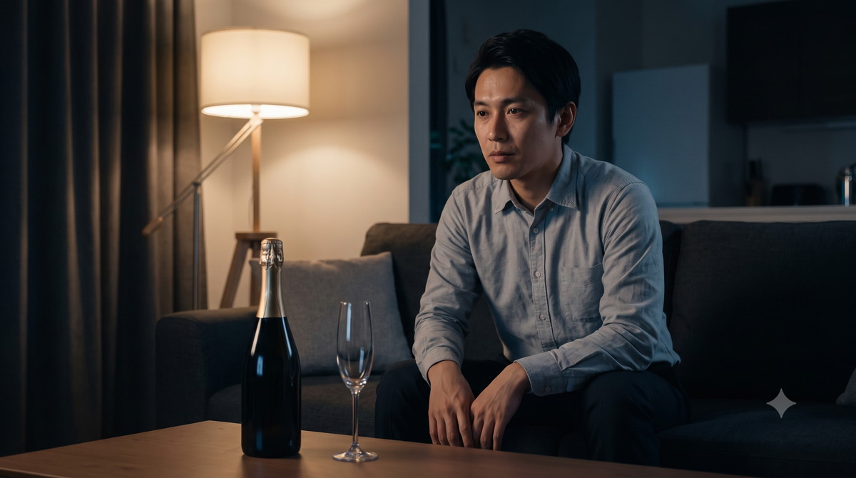 落ち込んだ様子の男性