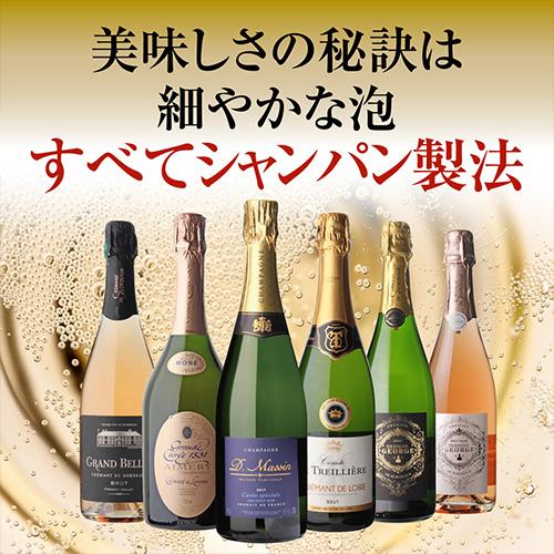 ピノ100%」極上シャンパン入！ 全てフランス産 シャンパン製法